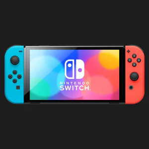 Ігрова приставка Nintendo Switch OLED (Neon Blue/Red) (UA) в Бродах