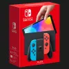 Портативна ігрова приставка Nintendo Switch OLED with Neon Blue and Neon Red Joy-Con (045496883409)