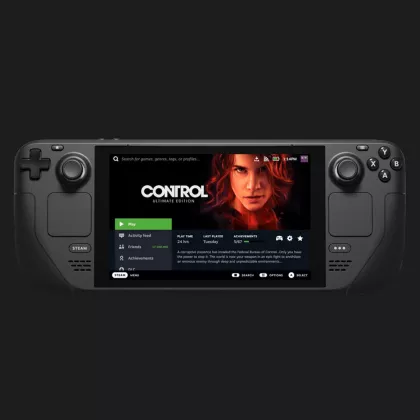 Купить Игровая приставка Valve Steam Deck (64GB) (Black) — цены