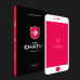 Захисне скло NEU Chatel Full 3D Crystal для iPhone 7+/8+ (White)