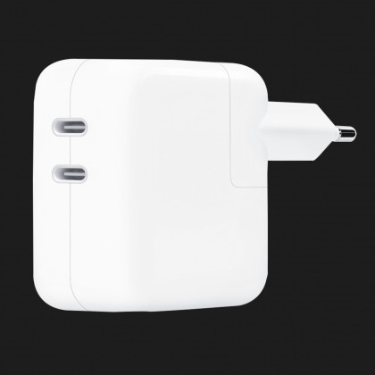 Оригінальний Apple 35W Dual USB‑C Port Power Adapter (MNWP3)