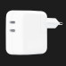 Оригинальный Apple 35W Dual USB‑C Port Power Adapter (MNWP3)