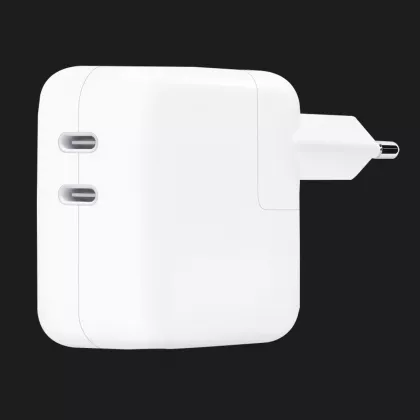 Купить Оригинальный Apple 35W Dual USB‑C Port Power Adapter (MNWP3