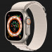 Apple Watch Ultra 49mm GPS + LTE Titanium Case with Starlight Alpine Loop Small (MQFQ3/MQEY3)