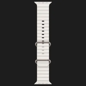 б/у Apple Watch Ultra 49mm GPS + LTE Titanium Case with White Ocean Band (MNHF3/MNH83) (Хорошее состояние)