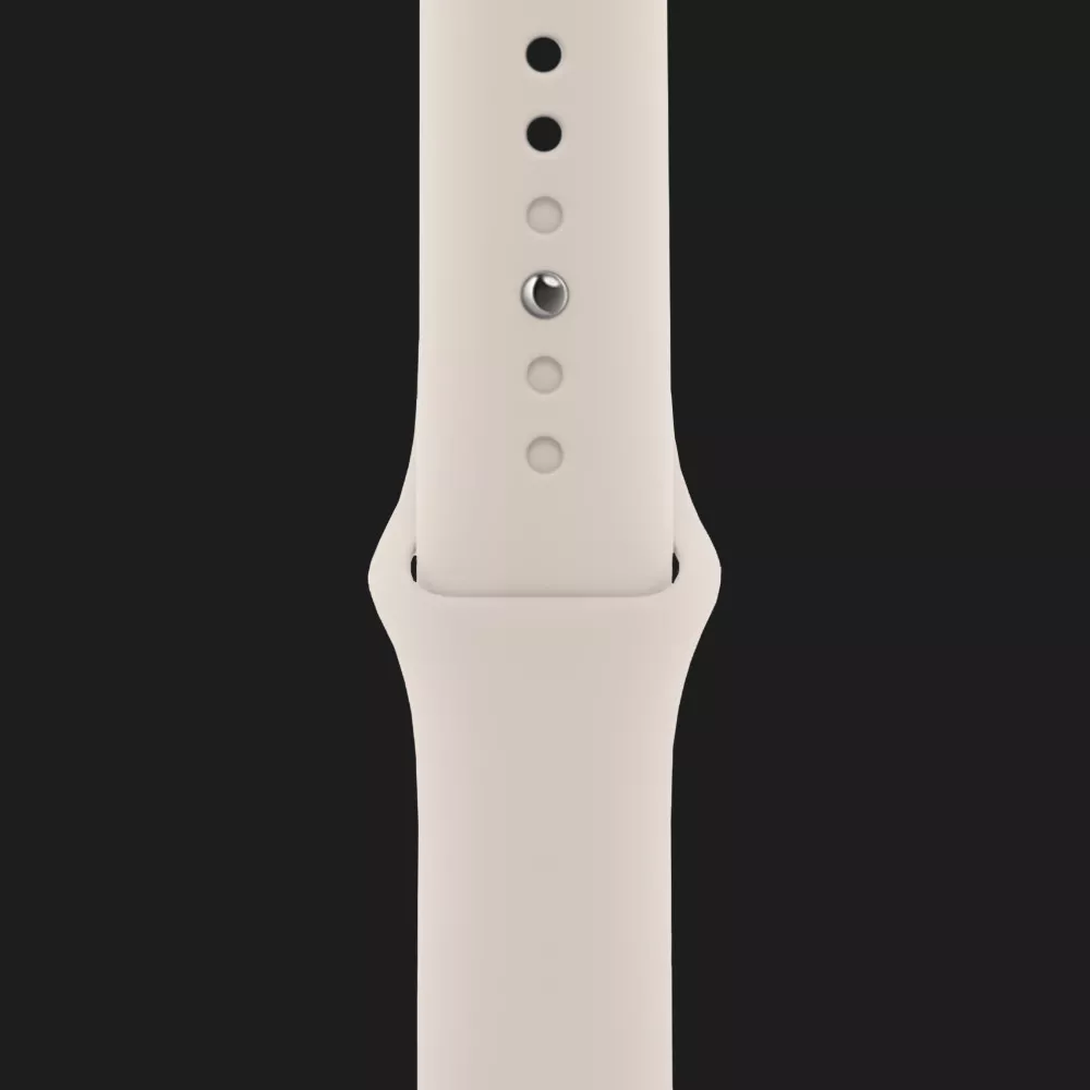 Apple Watch Series 8 41mm, GPS, Alumínio Starlight, Pulseira Esportiva  Starlight - Detona Shop