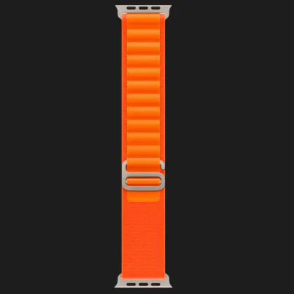 Apple Watch Ultra 49mm GPS + LTE Titanium Case with Orange Alpine Loop Small (MNHH3/MNHA3) в Нетішині