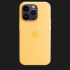 Оригинальный чехол Apple Silicone Case with MagSafe для iPhone 14 Pro Max (Sunglow) (MPU03)