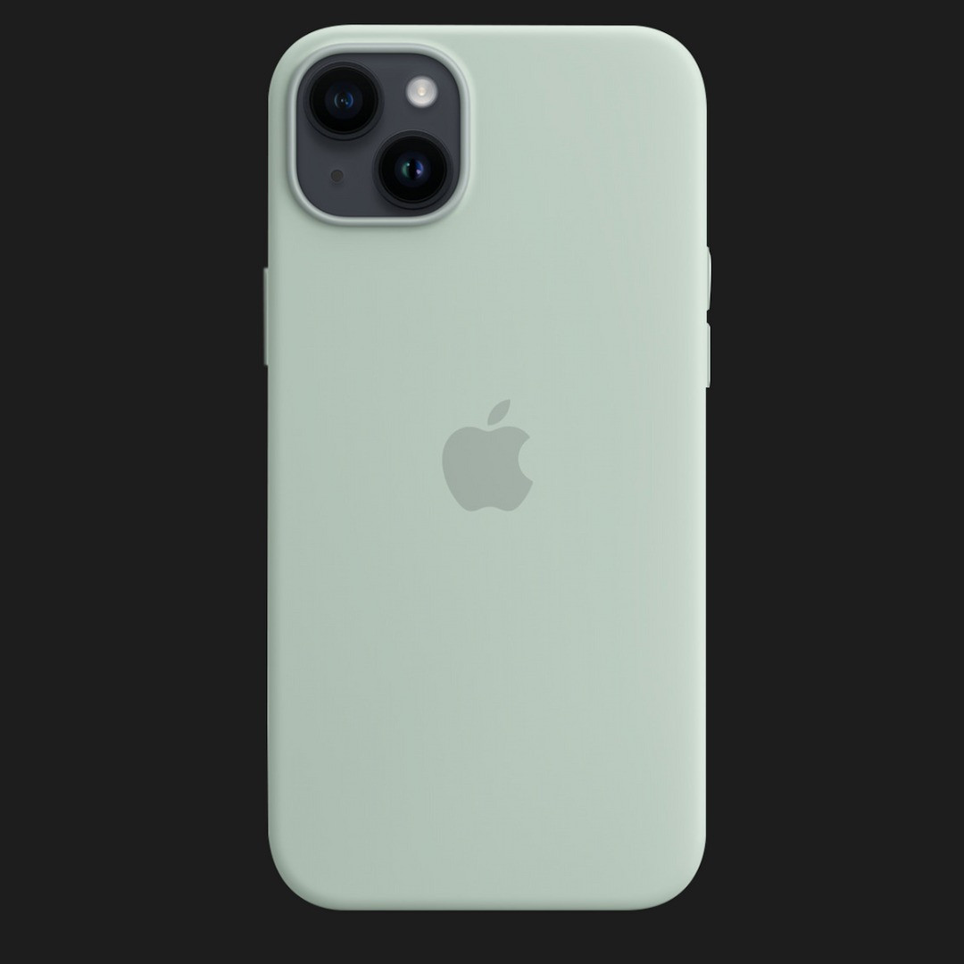 Оригінальний чохол Apple Silicone Case with MagSafe для iPhone 14 Plus (Succulent)