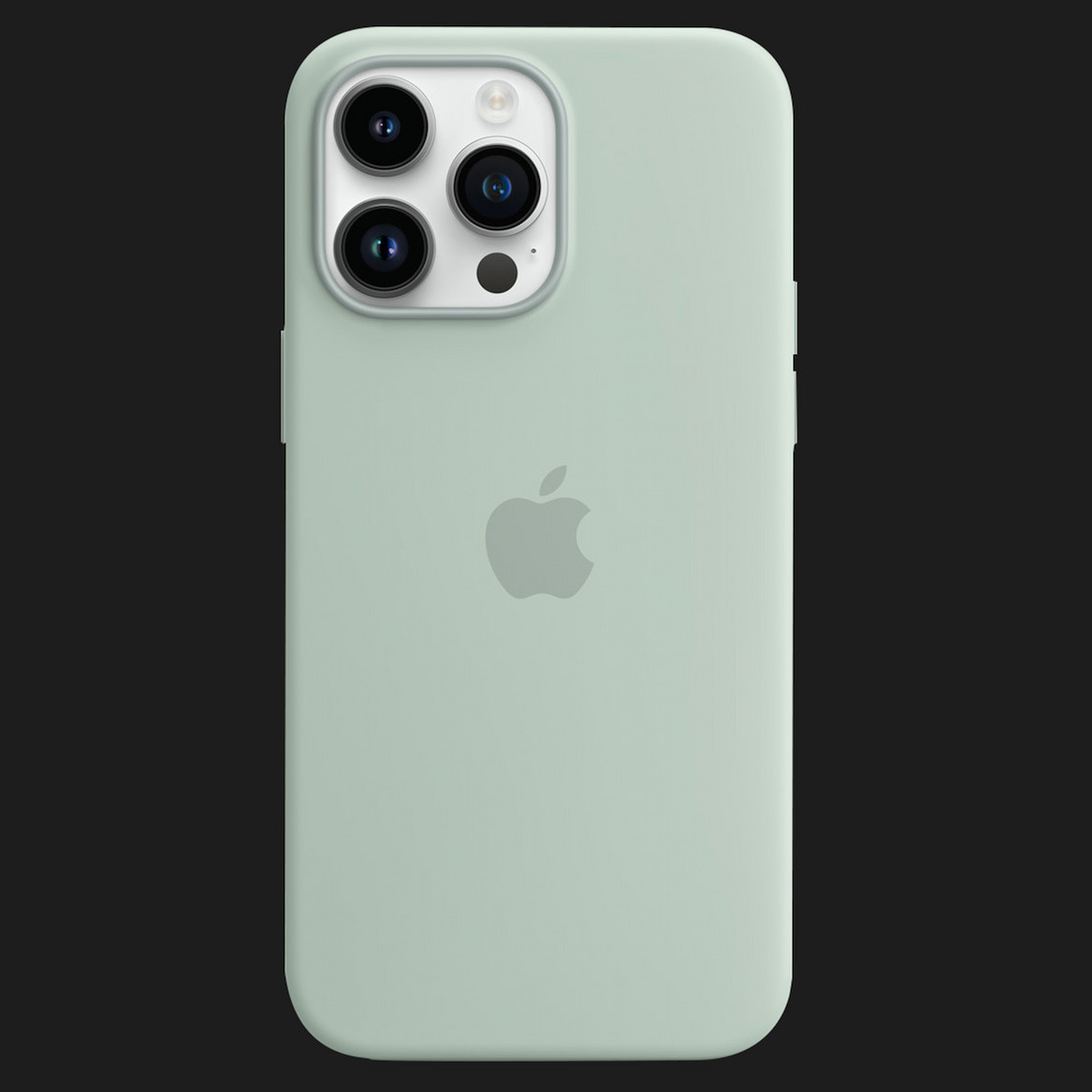 Оригінальний чохол Apple Silicone Case with MagSafe для iPhone 14 Pro (Succulent) (MPTL3)