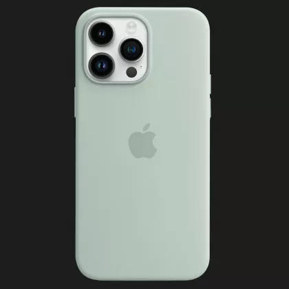 Оригінальний чохол Apple Silicone Case with MagSafe для iPhone 14 Pro (Succulent) (MPTL3) у Виноградові
