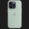Оригінальний чохол Apple Silicone Case with MagSafe для iPhone 14 Pro (Succulent) (MPTL3)