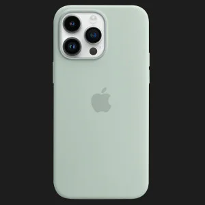 Оригинальный чехол Apple Silicone Case with MagSafe для iPhone 14 Pro Max (Succulent) (MPTY3) в Хмельницком