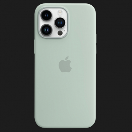 Оригинальный чехол Apple Silicone Case with MagSafe для iPhone 14 Pro Max (Succulent) (MPTY3) в Ковеле