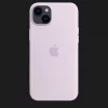 Оригинальный чехол Apple Silicone Case with MagSafe для iPhone 14 (Lilac) (MPRY3)