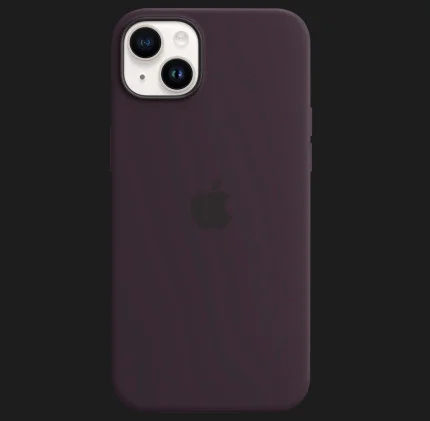 Оригинальный чехол Apple Silicone Case with MagSafe для iPhone 14 (Elderberry) (MPT03)