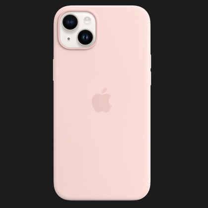 Оригинальный чехол Apple Silicone Case with MagSafe для iPhone 14 (Chalk Pink) (MPRX3) в Полтаве