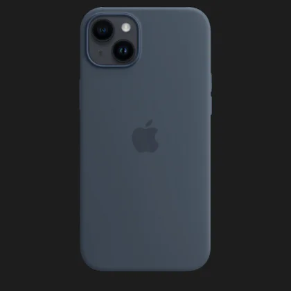 Оригинальный чехол Apple Silicone Case with MagSafe для iPhone 14 (Storm Blue) (MPRV3) в Нетешине