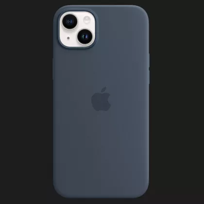 Оригінальний чохол Apple Silicone Case with MagSafe для iPhone 14 Plus (Storm Blue) у Виноградові
