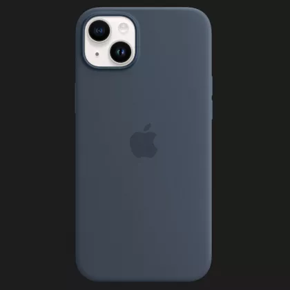 Оригинальный чехол Apple Silicone Case with MagSafe для iPhone 14 (Storm Blue) (MPRV3) в Кропивницком