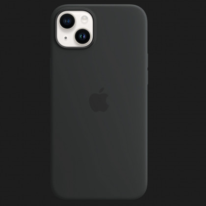 Оригинальный чехол Apple Silicone Case with MagSafe для iPhone 14 Plus (Midnight) Калуше