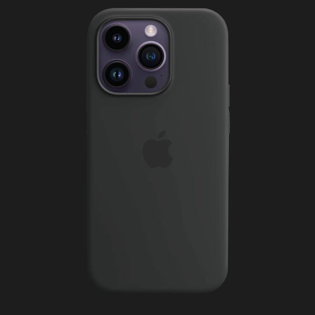 Оригінальний чохол Apple Silicone Case with MagSafe для iPhone 14 Pro Max (Midnight) (MPTP3)