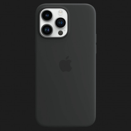 Оригинальный чехол Apple Silicone Case with MagSafe для iPhone 14 Pro Max (Midnight) (MPTP3) во Львове