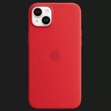 Оригінальний чохол Apple Silicone Case with MagSafe для iPhone 14 Plus (PRODUCT) RED) у Виноградові