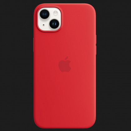Оригинальный чехол Apple Silicone Case with MagSafe для iPhone 14 (PRODUCT) RED (MPRW3) в Броварах