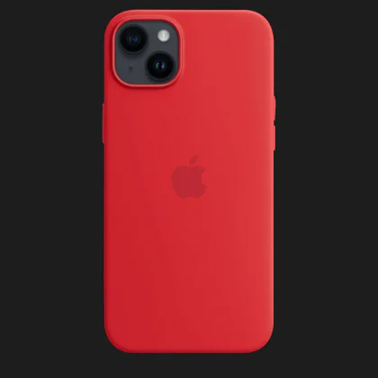 Оригінальний чохол Apple Silicone Case with MagSafe для iPhone 14 Plus (PRODUCT) RED) у Виноградові
