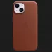 Оригінальний чохол Apple Leather Case with MagSafe для iPhone 14 Plus (Umber)
