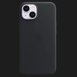 Оригінальний чохол Apple Leather Case with MagSafe для iPhone 14 (Midnight) (MPP43) в Сваляві