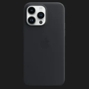 Оригінальний чохол Apple Leather Case with MagSafe для iPhone 14 Pro (Midnight) (MPPG3) в Хмельницькому