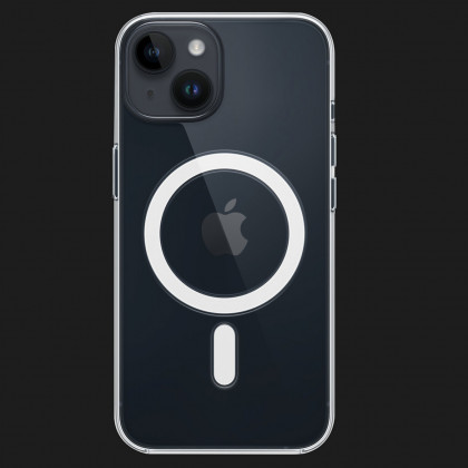 Оригинальный чехол Apple iPhone 14 Plus Clear Case with MagSafe в Полтаве