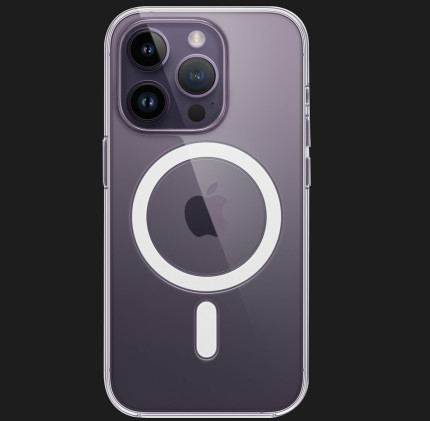 Оригинальный чехол Apple iPhone 14 Pro Max Clear Case with MagSafe (MPU73)