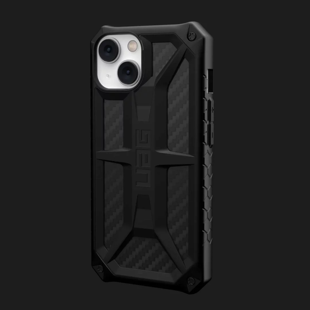Чохол UAG Monarch Series для iPhone 14 (Carbon Fiber)
