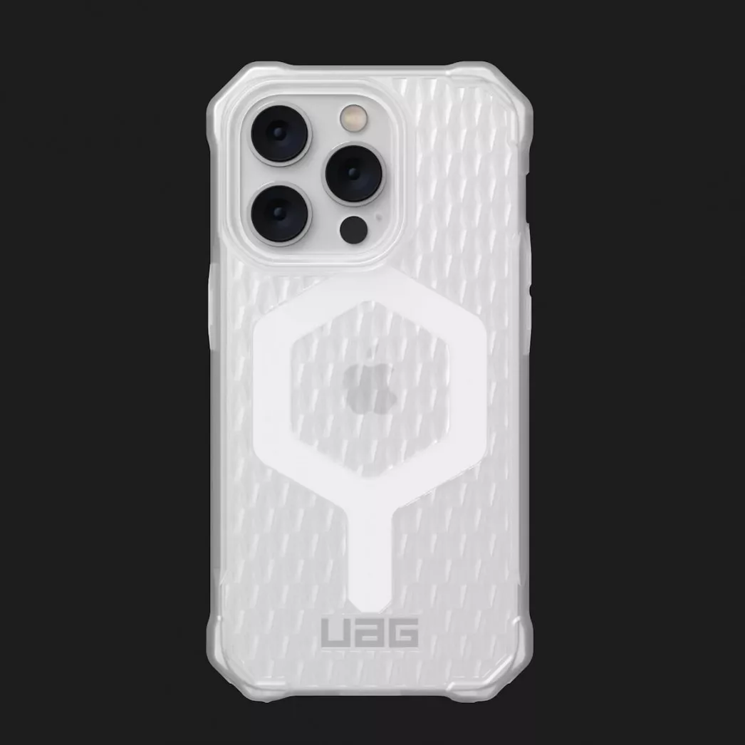 Чохол UAG Essential Armor with Magsafe Series для iPhone 14 Pro Max (Frosted Ice)