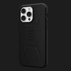 Чохол UAG Civilian with Magsafe Series для iPhone 14 Pro (Black) у Луцьк