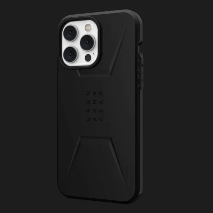 Чехол UAG Civilian with Magsafe Series для iPhone 14 Pro (Black) в Нетешине