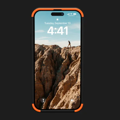 Чехол UAG Civilian with Magsafe Series для iPhone 14 Pro (Black) в Нетешине