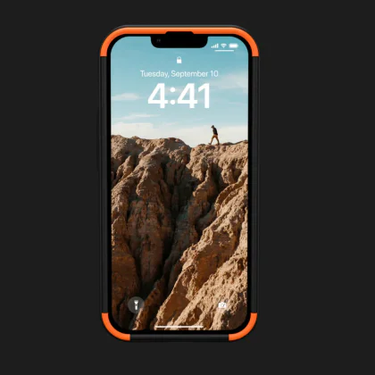 Чохол UAG Civilian with Magsafe Series для iPhone 14 Plus (Black) в Ужгороді