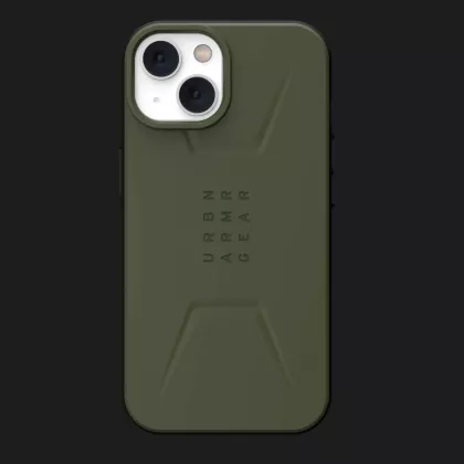 Чехол UAG Civilian with Magsafe Series для iPhone 14 (Olive) в Коломые
