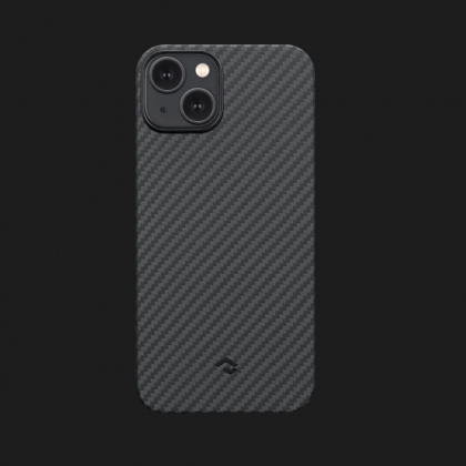 Чохол Pitaka MagEZ 3 Case для iPhone 14/13 (Black/Grey Twill)