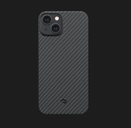 Чохол Pitaka MagEZ 3 Case для iPhone 14/13 (Black/Grey Twill)