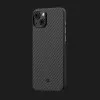 Чохол Pitaka MagEZ 3 Case для iPhone 14/13 (Black/Grey Twill)