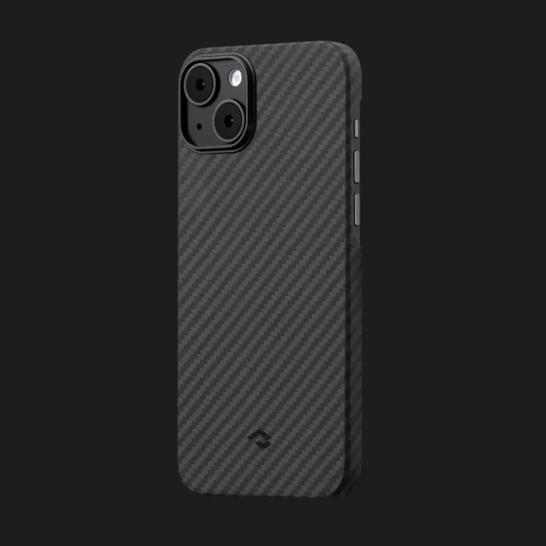 Чохол Pitaka MagEZ 3 Case для iPhone 14/13 (Black/Grey Twill)