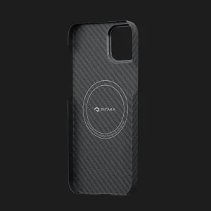 Чехол Pitaka MagEZ 3 Case для iPhone 14 Plus (Black/Grey Twill) в Хмельницком
