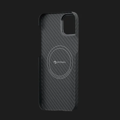 Чохол Pitaka MagEZ 3 Case для iPhone 14 Plus (Black/Grey Twill)