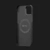 Чохол Pitaka MagEZ 3 Case для iPhone 14/13 (Black/Grey Twill)