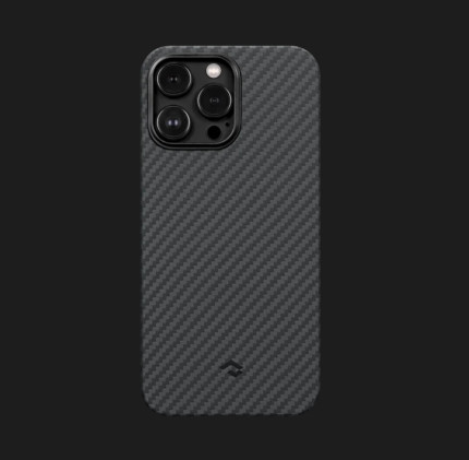 Чехол Pitaka MagEZ 3 Case для iPhone 14 Pro (Black/Grey Twill)